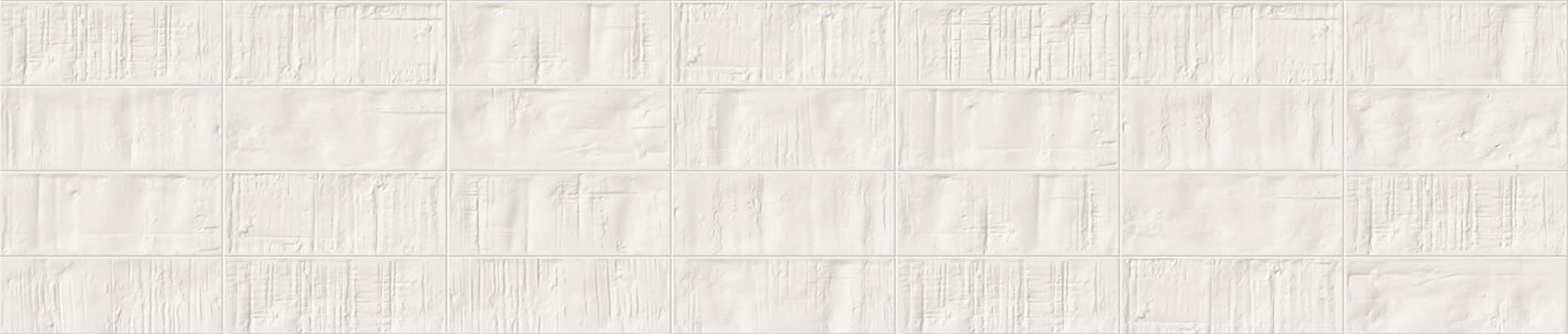 Керамогранит Bianco Assoluto Brick Naturale 7,5x20 9,5мм