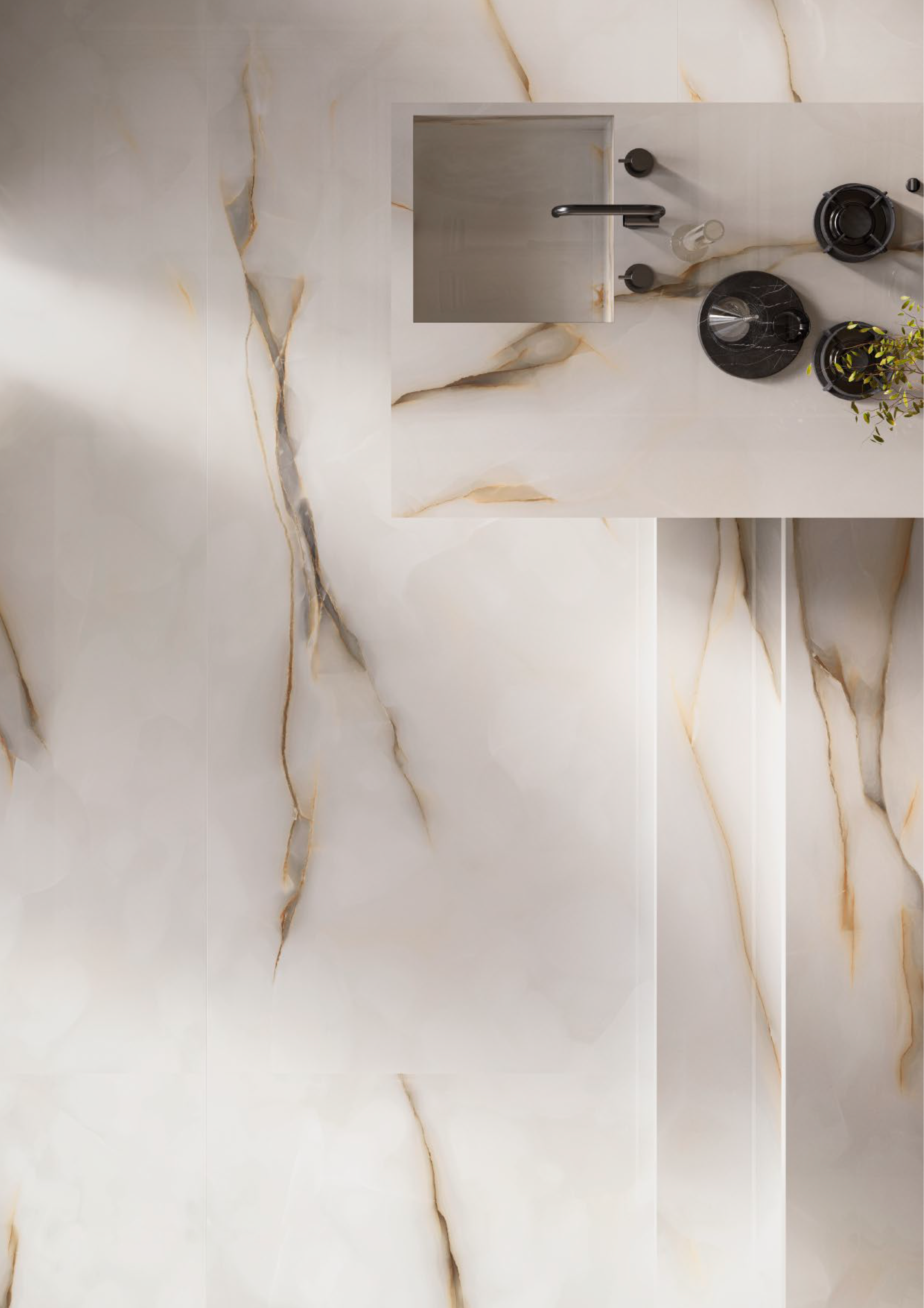 Керамогранит Onyx Perla Silktech 60x120 9мм