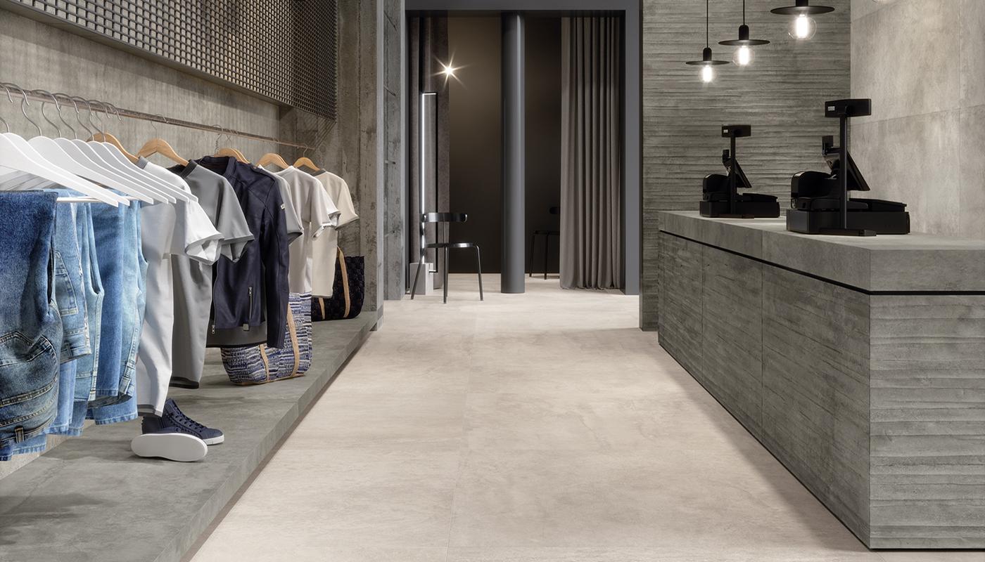 Керамогранит Gradino Dark Grey Silktech 33x120 8,5мм