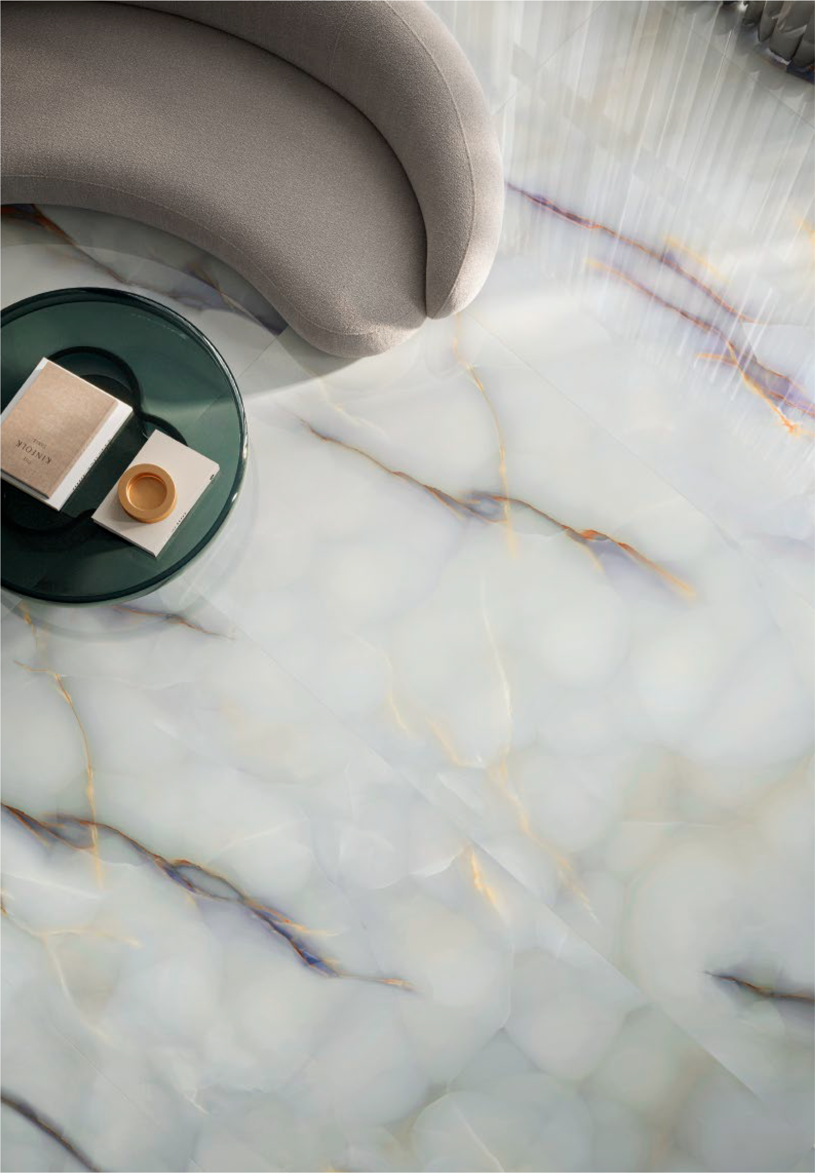 Керамогранит Onyx Turchese Silktech 30x60 9мм